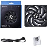 Lian Li UNI FAN P28 Single Black case fan Zwart, 4-pins PWM fan-connector