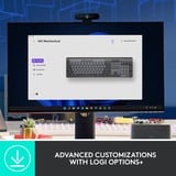Logitech MX Mechanical, toetsenbord Zwart/grijs, US-International, Bluetooth Low Energy