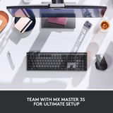 Logitech MX Mechanical, toetsenbord Zwart/grijs, US-International, Bluetooth Low Energy