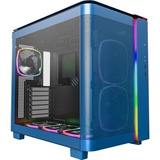 Montech KING 95 PRO midi tower behuizing Blauw | 2x USB-A | 1x USB-C | RGB | Tempered Glass