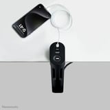Neomounts DS22-840BL6 Bureaucontactdoos met klem en USB-C en USB-A poorten - Quick-charge stekkerdoos Zwart