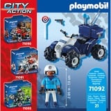 PLAYMOBIL City Action - Politie - Speed Quad Constructiespeelgoed 71092