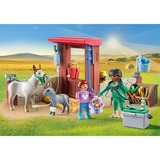 PLAYMOBIL Country - Boerderij dierenarts met de ezels Constructiespeelgoed 71471