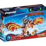 PLAYMOBIL Dragons - Dragon Racing: Snotvlerk + Haaktand Constructiespeelgoed 70731