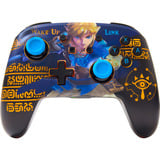 PowerA Enhanced Wireless Controller for Nintendo Switch with Lumectra - Wake Up Link Blauw