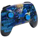 PowerA Enhanced Wireless Controller for Nintendo Switch with Lumectra - Wake Up Link Blauw