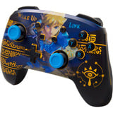 PowerA Enhanced Wireless Controller for Nintendo Switch with Lumectra - Wake Up Link Blauw