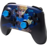 PowerA Enhanced Wireless Controller for Nintendo Switch with Lumectra - Wake Up Link Blauw