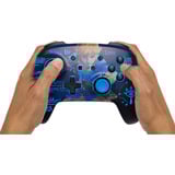 PowerA Enhanced Wireless Controller for Nintendo Switch with Lumectra - Wake Up Link Blauw