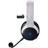 Razer Kaira Pro for PlayStation over-ear gaming headset Wit/zwart, Pc, PlayStation 4, PlayStation 5, RGB leds