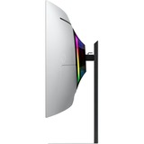 SAMSUNG Odyssey G8 OLED S34BG850SU 34" Curved UltraWide Gaming Monitor Zilver, 1x Micro HDMI, 1x Mini DisplayPort, 2x USB-C 3.2 (5 Gbit/s), 175 Hz