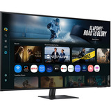 Samsung M7 43" Smart Monitor M70F UHD 4K Zwart, 2x HDMI, 1x USB-C, 2x USB-A, 2x HDMI, USB-C, USB-A, Wi-Fi, Bluetooth