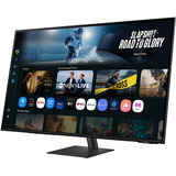 Samsung M7 43" Smart Monitor M70F UHD 4K Zwart, 2x HDMI, 1x USB-C, 2x USB-A, 2x HDMI, USB-C, USB-A, Wi-Fi, Bluetooth