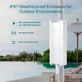 TP-Link EAP610-Outdoor AX1800 Indoor/Outdoor WiFi 6 access point Wit