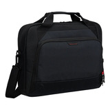 Targus 15-16” Classic EcoSmart Briefcase laptoptas Zwart/rood