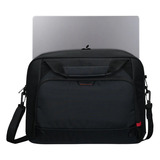 Targus 15-16” Classic EcoSmart Briefcase laptoptas Zwart/rood