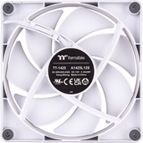 Thermaltake CT140 PC Cooling Fan White (2-Fan Pack) case fan Wit, 4-pins PWM fan-connector
