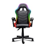 Trust GXT 704 Roniq Comfortabele Gamestoel  gamestoel Zwart, RGB, Tot 110 kg