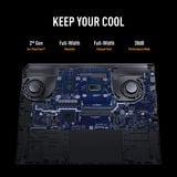 ASUS TUF Gaming FX610JM-TU005W 16"  gaming laptop Zwart | Core i7-14650HX | RTX 5060 | 16 GB | 1 TB SSD