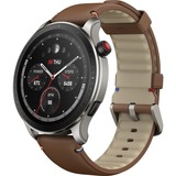 Amazfit GTR 4 smartwatch Zwart/bruin