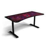 Arozzi Arena Gaming Desk - Crawling Chaos Zwart/donkerrood