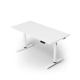 Arozzi Arena Nordico Sit/Stand Desk - White gaming desk Zwart