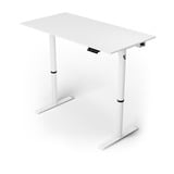 Arozzi Arena Nordico Sit/Stand Desk - White gaming desk Zwart