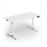 Arozzi Arena Nordico Sit/Stand Desk - White gaming desk Zwart