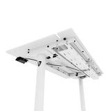 Arozzi Arena Nordico Sit/Stand Desk - White gaming desk Zwart