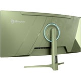 Arozzi Nova Curved 34" UltraWide gaming monitor Groen, 165 Hz, 2x DisplayPort, 2x HDMI, Audio, Adaptive Sync