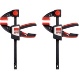 BESSEY Eénhands lijmtang EZS11-4SET lijmklem Zwart/rood, 2 stuks