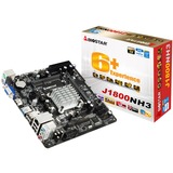 Biostar Bios J1800NH3 Celeron J1800 moederbord
