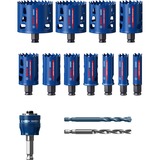 Bosch Gatzaag ToughMaterial-Set, Ø 20-76mm, 14-delig gatenzaag met Power Change Plus-adapter