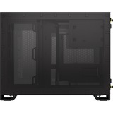 Corsair 2500D Airflow mini tower behuizing Zwart | 2x USB-A | 1x USB-C | Tempered Glass