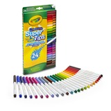 Crayola Afwasbare viltstiften met superpunt tekenen 24 stuks