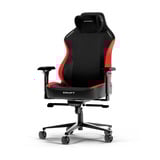 DXRacer CRAFT XL Black & Red EPU Leather gamestoel Zwart/rood