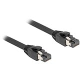 DeLOCK Netwerkkabel S/FTP, RJ-45 met Cat.8.1 Zwart, 15 meter