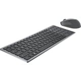 Dell KM7120W, desktopset Grijs, US lay-out, Scissor switches, 1600 dpi