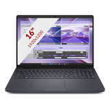 Dell Pro Max 16 MC16250 (FKTMR) 16"  laptop Zwart | Ultra 7 265H | RTX PRO 1000 | 32 GB | 1 TB SSD