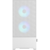 Fractal Design Pop Air RGB White TG Clear Tint midi tower behuizing Wit | 2x USB-A | RGB | Window