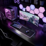 Glorious GMP 2 GLED - Groot verlengd gaming muismat Zwart, RGB