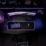 Glorious GMP 2 GLED - Groot verlengd gaming muismat Zwart, RGB