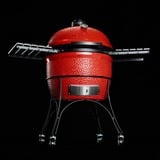 Kamado Joe Big Joe I houtskoolbarbecue Rood/zwart, Ø 61cm