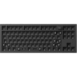 Keychron Q3 Max-B1, toetsenbord Zwart, US lay-out, RGB leds, 80% TKL Barebone, KSA double-shot PBT, hot swap, Knob, 2.4GHz | Bluetooth 5.1 | USB-C