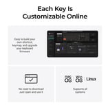 Keychron Q6 HE 8K Magnetic Switch Keyboard Wit, US lay-out (QWERTY), Keychron Ultra-Fast Lime, 100%, RGB, Hot swap, 8K