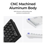 Keychron Q6 HE 8K Magnetic Switch Keyboard, toetsenbord Wit, US lay-out, Keychron Ultra-Fast Lime, RGB, Hot swap, 8K