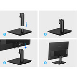 Koorui E2411F 23.8" monitor Zwart, 100 Hz, HDMI, VGA, AMD Free-Sync