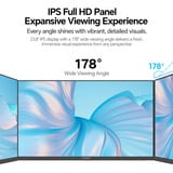 Koorui E2411F 23.8" monitor Zwart, 100 Hz, HDMI, VGA, AMD Free-Sync