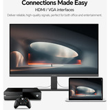 Koorui  23.8" monitor Zwart
