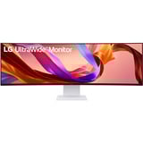 LG UltraWide 49U950A-W 49" Curved monitor Wit, 144 Hz, HDMI, DisplayPort, USB-C, Audio